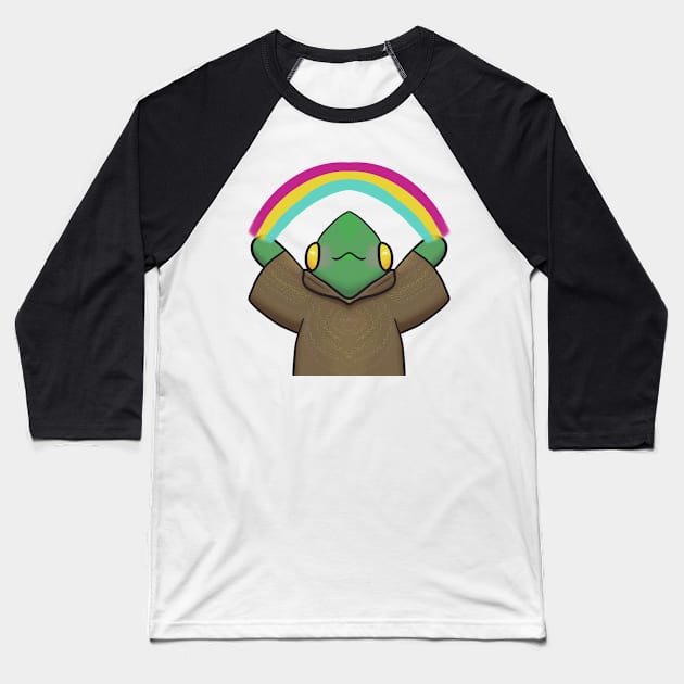 PanSexual Pride-Berry Baseball T-Shirt by ZombieCheshire